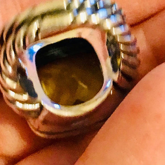 David yurman lemon citrine Albion ring size 5 - Picture 3 of 12